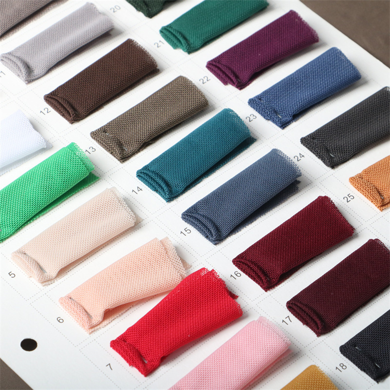 Four-Sided Stretch Mesh 40 Polyester Mesh Fabric Wholesale Clothing Children's Clothing Skirt Mesh Mesh Soft Tulle Mesh