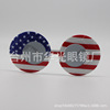 American National Day Independence Day Party Glasses Glasses USA Clover Window Pentagon National Flag Plastic glasses ornaments