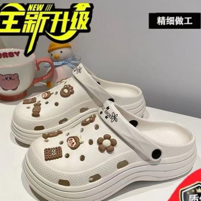 [쓰리라인 크록스] 화이트 [쿠키프린세스]