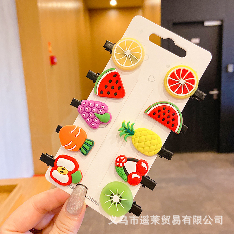 多巴胺儿童发夹女前额刘海夹鸭嘴夹头饰发卡碎发侧边卡子发饰夹子|undefined