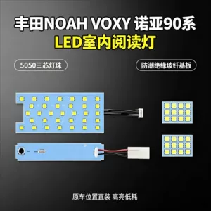 Voxy Noah 90 seriyası üçün LED salon işığı, təmiz ağ xüsusi dizayn