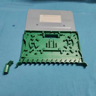 Hot Selling 24-Core Odf Integrated Tray 24-Port V2.0 Double-Layer Left-Out Fiber Optic Tray Fiber Optic Rack Tray