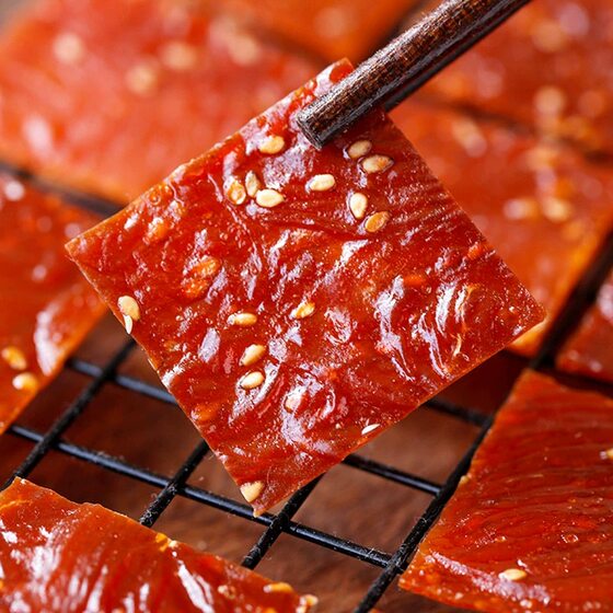 Jingjiang Pork Jerky Independent Small Packaging Honey Snacks Gift Package Specialty Butcher Shop Snacks