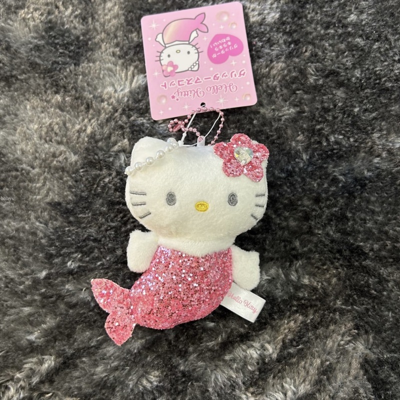サンリオ ヘイオ キティ グリッター マーメイド バッグ ペンダント スクールバッグ ペンダント ぬいぐるみ 人形|undefined