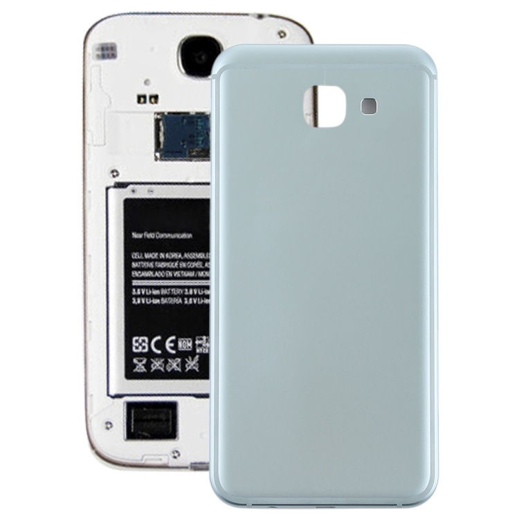 Aplicable para Samsung para Galaxy A8 (2016) / A810F cubierta trasera (color: azul)