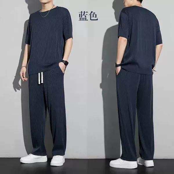 Ice silk dark blue [set] collection priority delivery