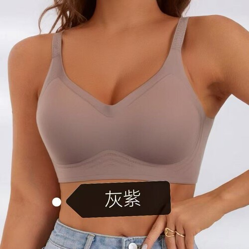 Xcutting Women's Wireless Bra Full Coverage Bra Wire-Free Daily Bra Comfortable Wire-Free Bra