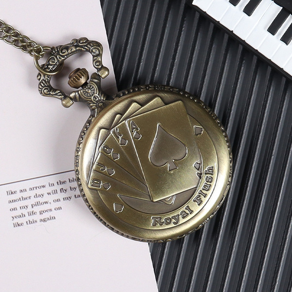 fashionable quartz pocket watch