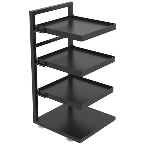 Pot rack kitchen household multi-layer storage rack pot rack under sink cabinet layered rack countertop pot storage rack