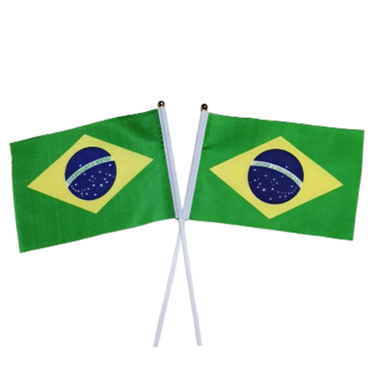 N.° 7 y n.° 8 Copa Mundial de Qatar 2022 32 equipos ondeando banderas a mano, banderas de todos los países, artículos de animación.