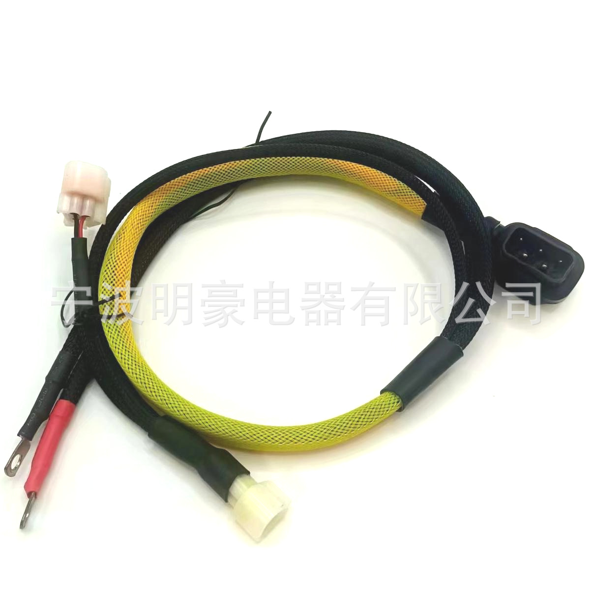 小牛8平方大功率阻燃耐高温电源线90公分1米加长信号线