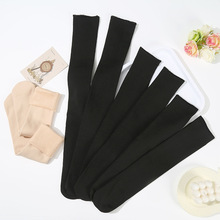 新款秋冬小腿雪地袜加绒保暖塑形袜时尚百搭纯色长筒袜女厂家批发