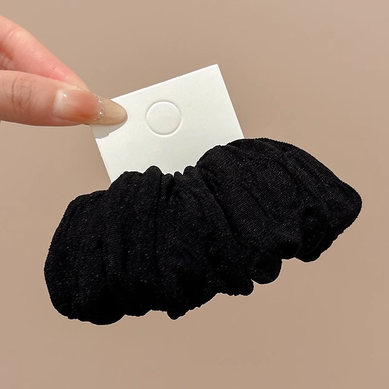 Mascarilla facial agradable para la piel para niñas, lazo para el cabello, cuerda para la cabeza de cola de caballo alta, cuerda para el cabello atada para niños, tocado de goma de alta elasticidad y duradero