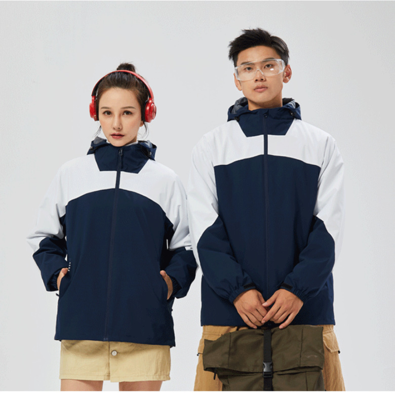 Outdoor Jackets for Men and Women, Thickened Three-In-One Ski Suits, Group Work Clothes, Fleece Jackets, Mountaineering Suits Wholesale