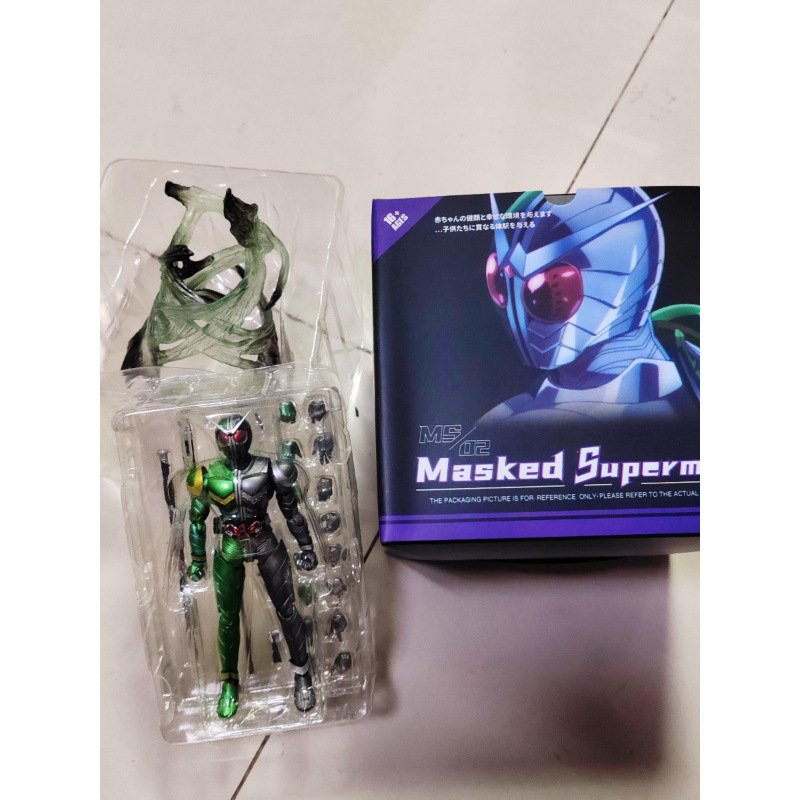 仮面ライダー金属クラスターリンゴンリアルボーンアーマーフィギュア可動玩具人形モデル手作り周辺ドロップシッピング|undefined