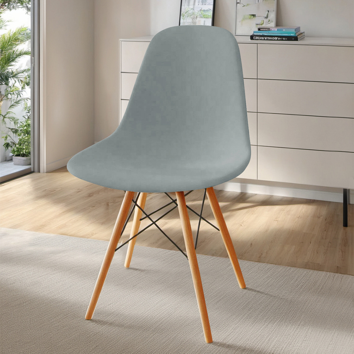 Transfronterizo spot Amazon impermeable silla de seda conchas de leche cubierta de silla de color sólido elástica IMS cubierta de silla SHEIN