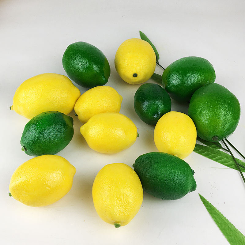 Simulated Lemon Fake Fruit Simulated Yellow Lemon Ornaments Fruit Milk Tea Shop Cabinet Decoration Photography Props Simulated Lemon Fake Fruit Simulated Yellow Lemon Ornaments Fruit Milk Tea Shop Cabinet Decoration Photography Props