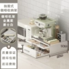Big metal white coffee machine