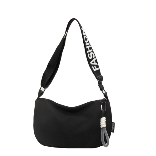 Waterproof Oxford Cloth Dumpling Bag Women's Large Capacity Crossbody Bag Women's Unique New Style Versatile Casual Sports Style Shoulder Bag