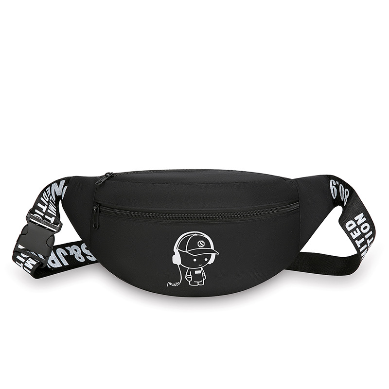 Bolso de cintura deportivo de moda, nuevo bolso de pecho casual, bolso de pecho de gran capacidad para hombres y mujeres, bolso de fitness ligero