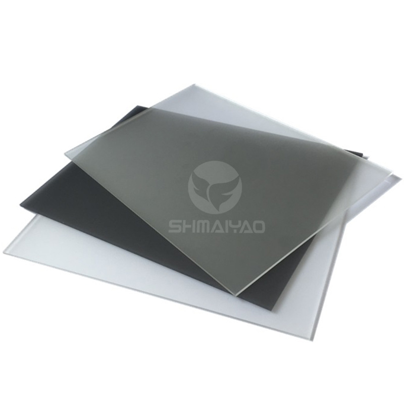 厂家直供批发质优单面磨砂P95PMMA有机玻璃板亚克力板