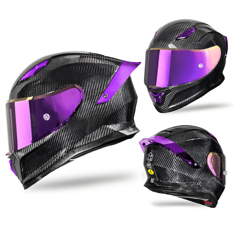 탄소 섬유 3K-라이트닝 퍼플