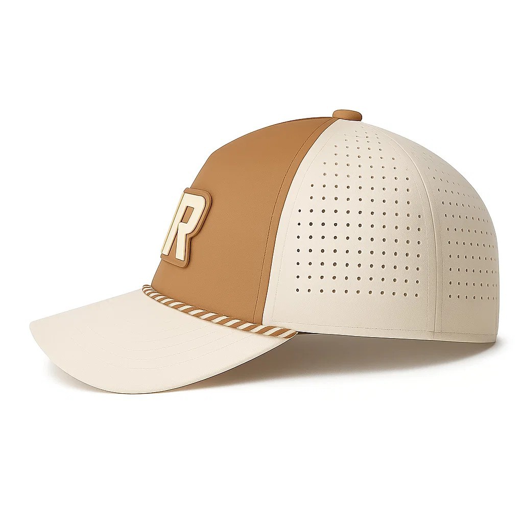Sombreras de cuerdas gorras de pelota secas rápidas gorras de béisbol gorras de malla perforadas al aire libre gorras de béisbol logotipo personalizado para hombres y mujeres