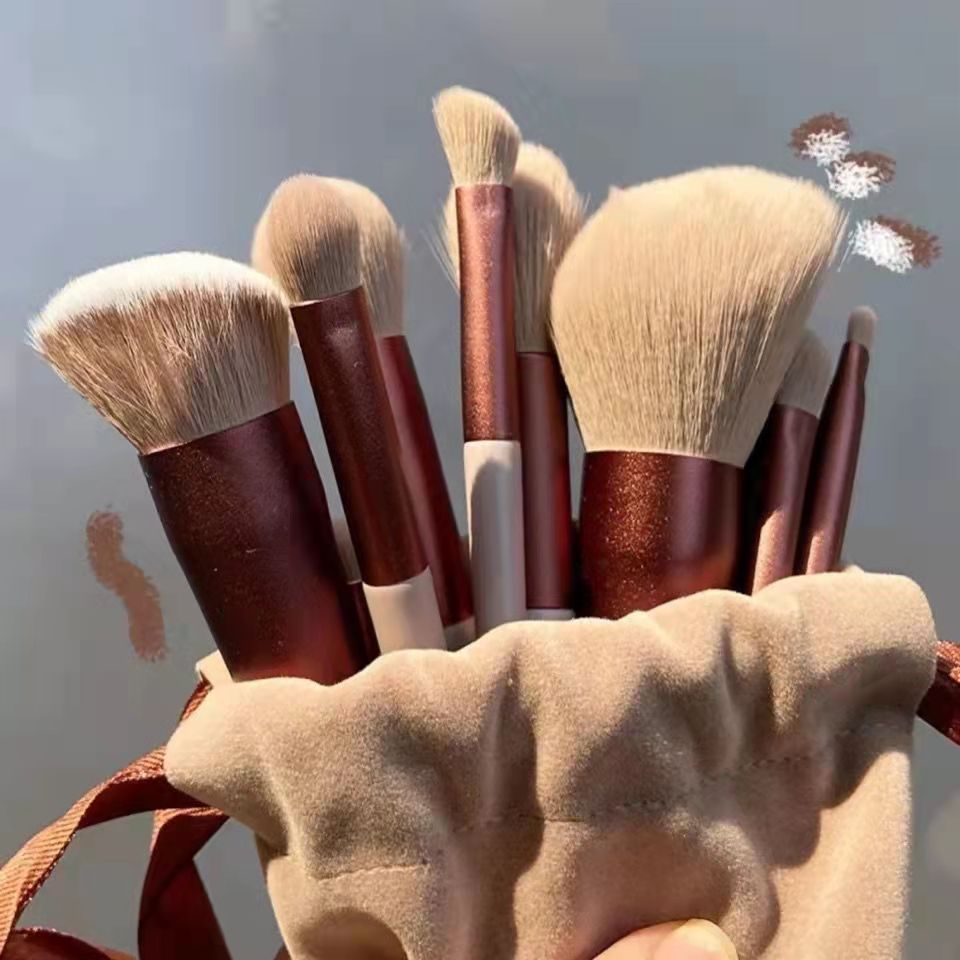 Casual Artificial Fiber Plastic Handgrip Makeup Brushes 1 Set display picture 2