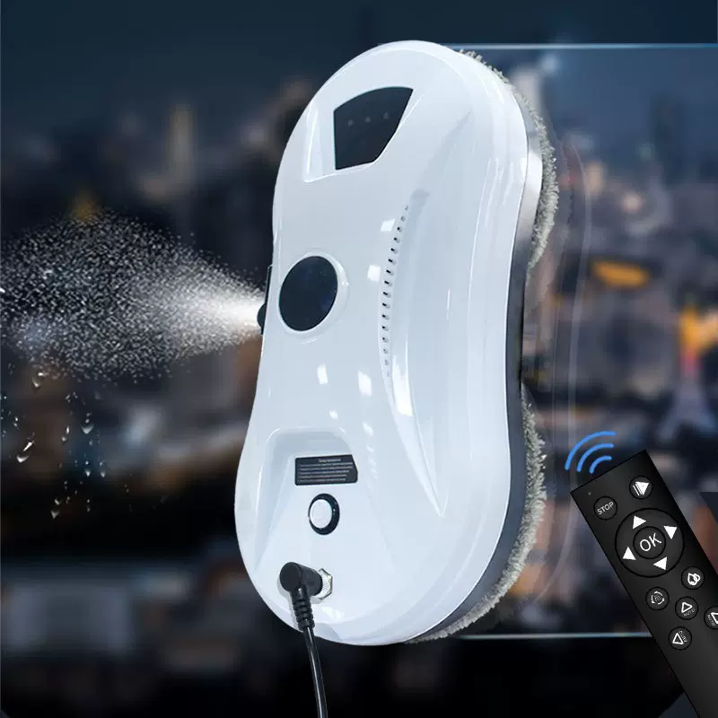 源头工厂现货W14S喷水款擦窗机器人高配版 90W擦窗机擦玻璃机器人