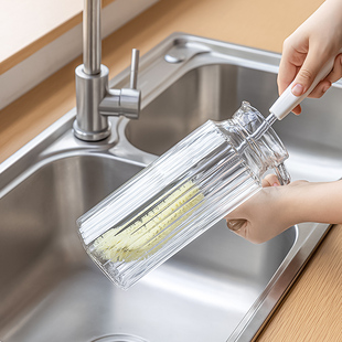 Japan Wash Cup Artifact 360 Degree Rotating Glass Cleaning Brush Kitchen Brush Teapot Teacup Bottle Changwan