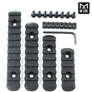 Mgpcqb 20mm Nylon Four-Piece Mlok Guide Rail Bar Mlok Rail Section Wood Guard