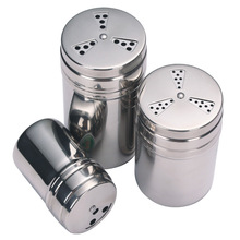 不锈钢调味罐胡椒瓶子香料调料盒家用厨房调味工具烧烤烘焙撒料罐