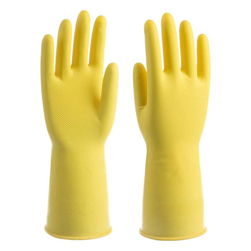 Hogar lavavajillas guantes hogar en stock no-silicona látex hogar lavandería lavavajillas guantes de goma Cocina