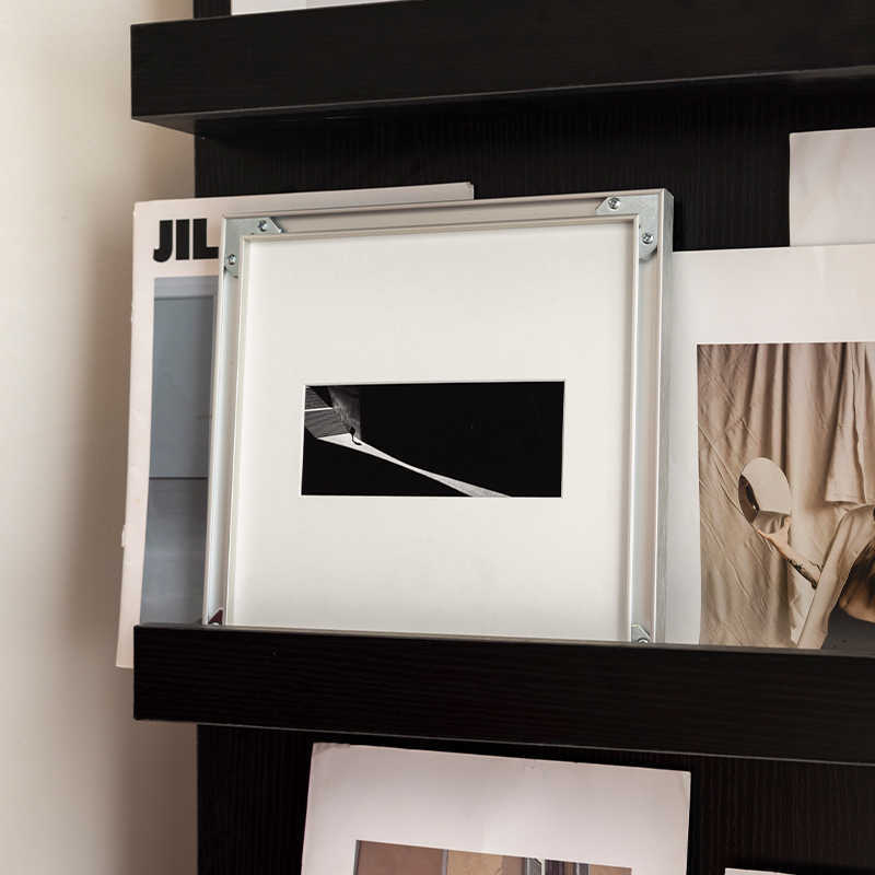 Industrial Style Aluminum Alloy Photo Frame Wall Hanging Sketch Empty Framed Photo Frame Table Display Photo Frame Wholesale