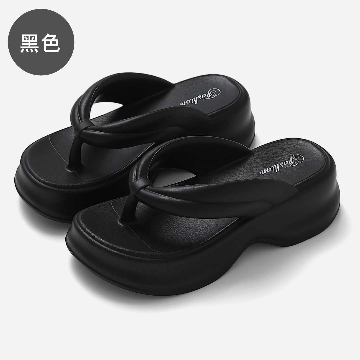 New Style Super Comfortable Women's Flip Flops Summer, Thick High-quality Sole Slippers For Outdoor Wear, Home Bathroom Shower_voghion.com