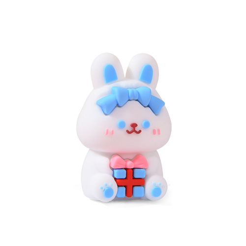 Creative Silicone Cartoon Cute Pencil Sharpener for Children Elementary School Students Portable Mini Pencil Sharpener Desktop Ornament