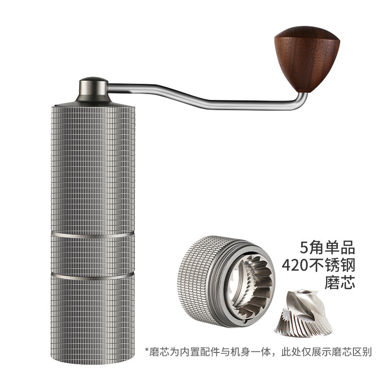 Máquina de café de mano molinadora de granos molinadora de granos de café de mano molinadora transfronteriza externa pequeña venta al por mayor al aire libre