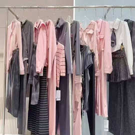 领卉25秋外套上衣裤子 专柜撤柜直播实体品牌折扣尾货走份批发