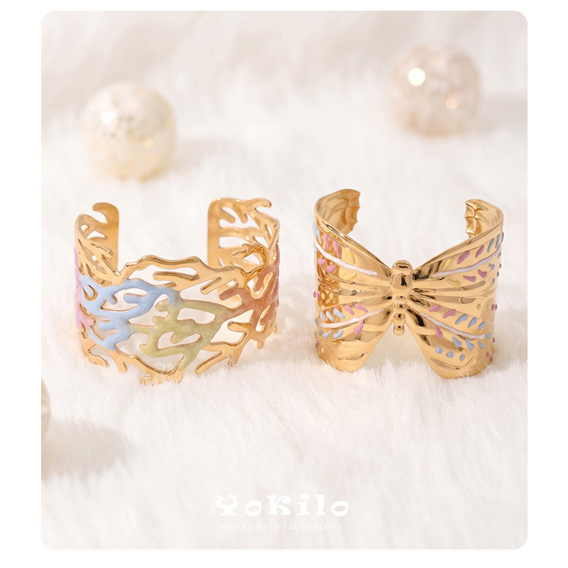 summer marine coral enamel stainless steel