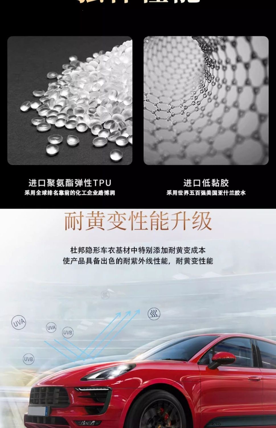 DuPont Automotive Invisible Car Wrap TPU Paint Protection Film Anti-Scratch Rhino Skin Self-Cutting Car Wrap Wholesale