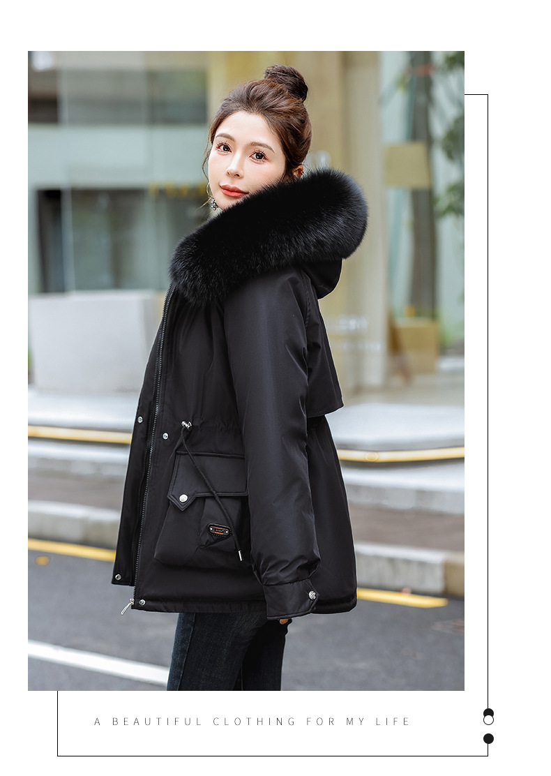 The petite faction overcomes the challenge of women's padded clothing in winter 2024, with new waist cinching slimming_voghion.com