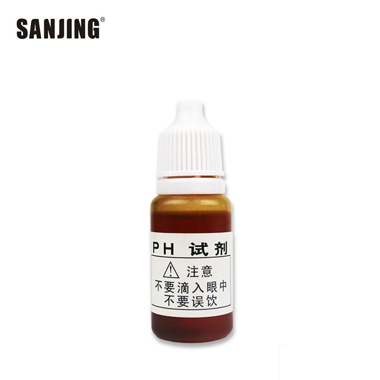 Ventas directas de la fábrica 10ml de alta calidad de agua de calidad pH detección reactivo de alta concentración pH reactivo agua condición análisis herramienta