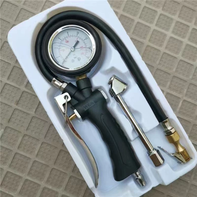 Pressure Gauge Tire Pressure Monitor with: Air pressure gauge/tire pressure gauge - oil-immersed-double-ended