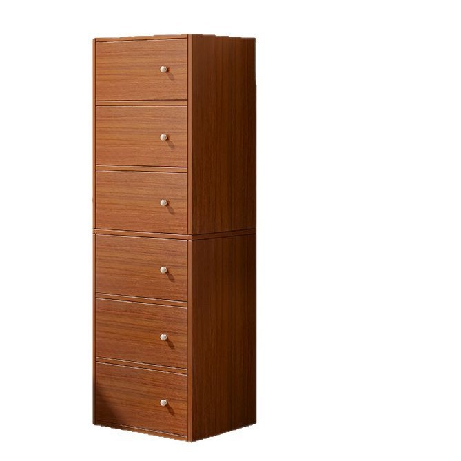 Sala de estar de estilo crema, junto al sofá, armario de cinco cajones, armario de almacenamiento, armario de almacenamiento de dormitorio, armario de pie estrecho, armario de cajón