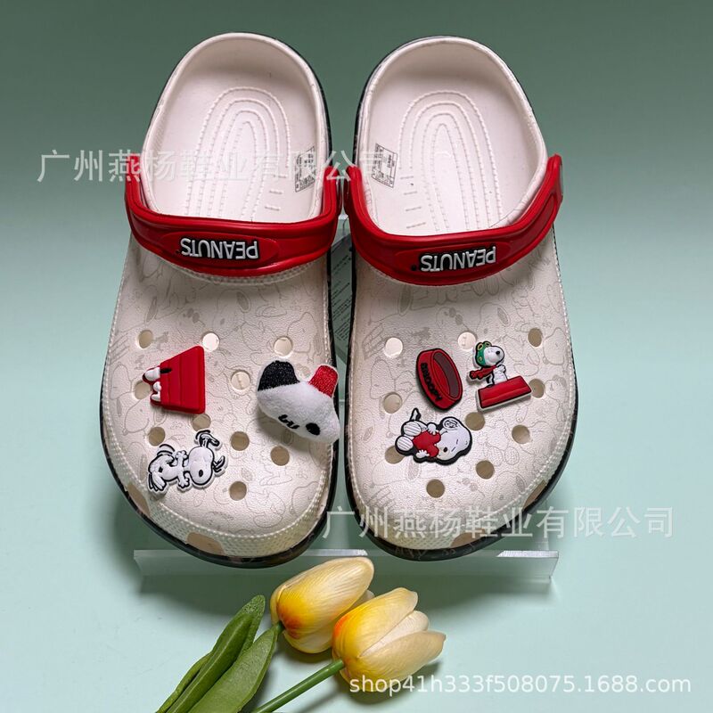 Cr New Snoopy Second-Generation Children's Clogs, Unisex Non-Slip Trendy Beach Shoes, Sandals, Outdoor Slippers Wholesale Cr New Snoopy Second-Generation Children's Clogs, Unisex Non-Slip Trendy Beach Shoes, Sandals, Outdoor Slippers Wholesale