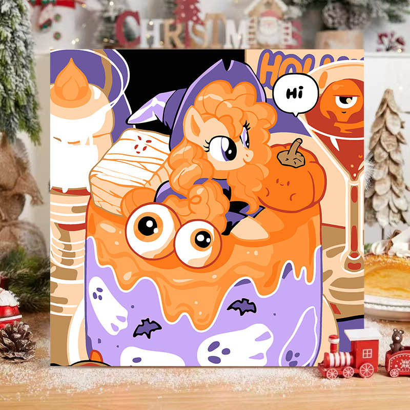 ズートピア diy デジタル油絵手描き着色ジュディニック周辺アクリル油絵メーカー卸売|undefined