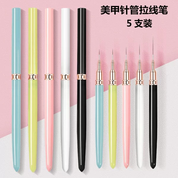 Factory Supply Ultra-Fine Nail Art Liner Brush Set Japanese Style Flower Painting Liner Pen Nail Art Tools