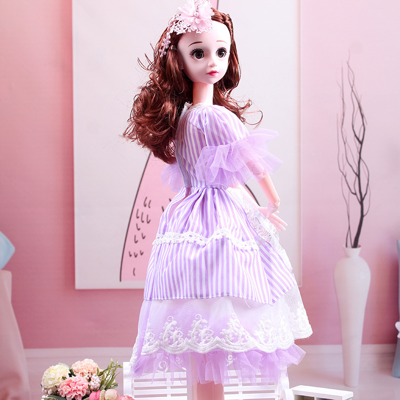 Gift Box Set 60 Princess Toys Dress-Up Kidsren's Gifts Artificial Constant Tide Confused Barbie Doll Girl Gifts