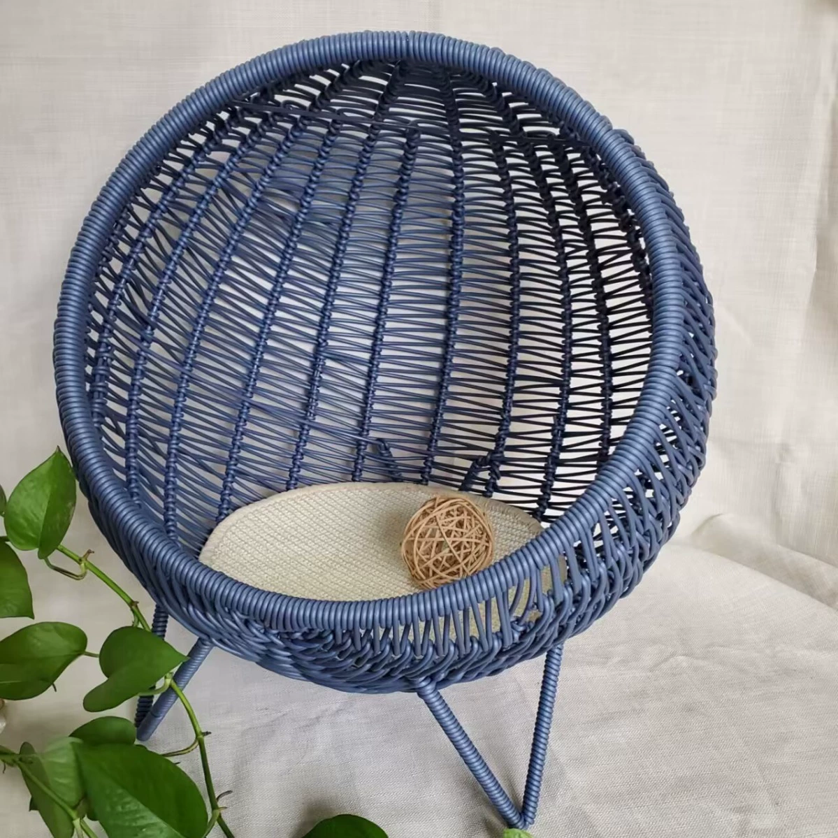 Фабрика Прямые поставки гнездо для домашних животных пластиковый ротанг кошка гнездо собака гнездо лето зима товары для домашних животных Изысканный питомец