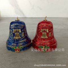美国250周年纪念铃铛250th Anniversary Patriotic Bell Ornament